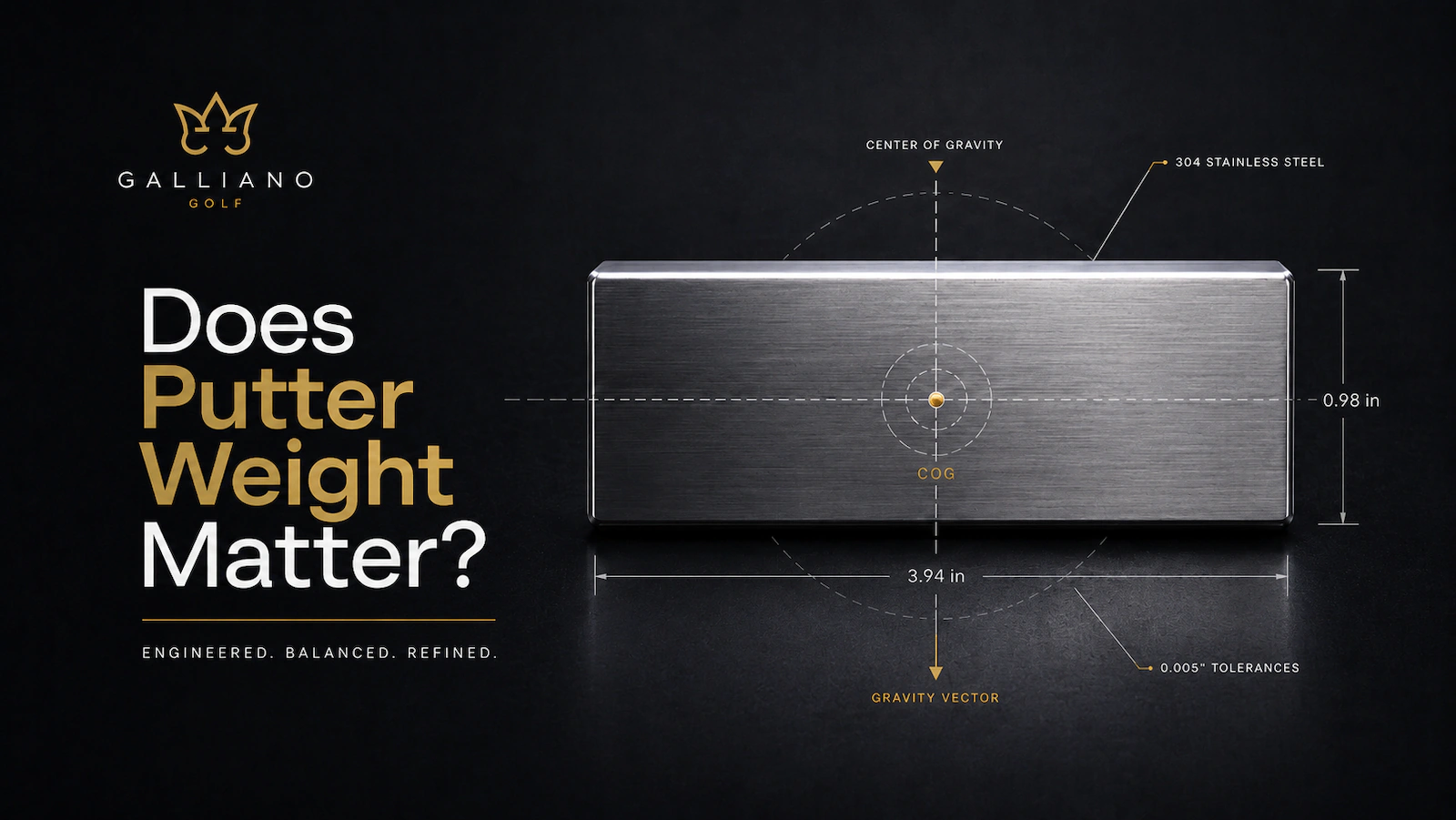Does Putter Weight Matter?