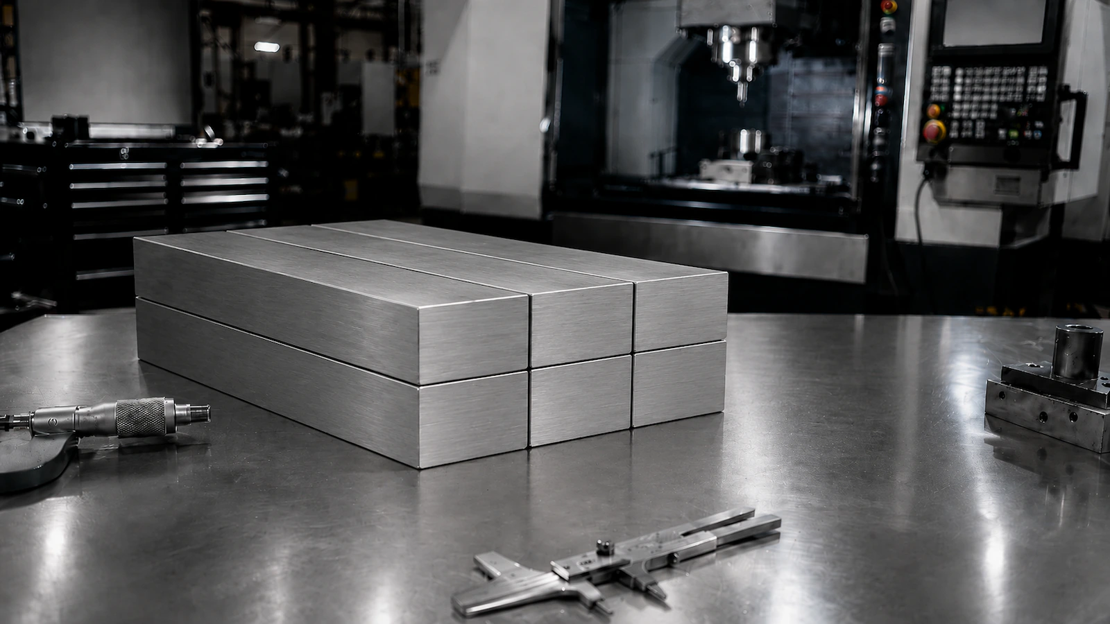 Premium materials — solid stock stainless steel